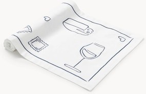 Geborduurde tafelloper Tutti