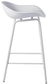 House of Rebels Barkruk - Romeo - 65 cm - Mono - Wit  - House of Rebels