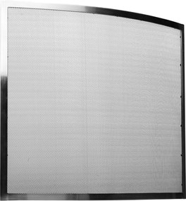 Practo Home haardscherm design - 68,9 x 63,5 cm - Nikkel