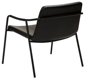 Dan-Form Boto Design Fauteuil Zwart Kunstleer