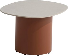 Sofie lounge tuintafel 50x60xH35 cm keramiek oyster spicy 4 Seasons Outdoor