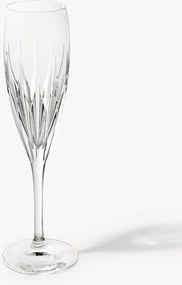 Handgemaakte champagneglazen Dionysos met reliëfpatroon, 2-delig