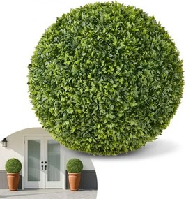 VEVOR Buxusbol, 584 mm, Vormboombol, Kunstplant, Decoratieve plant, Buxusbol, Eenvoudige montage voor veranda, terras, tuin, balkon, achtertuin en binnen, huis, bruiloft