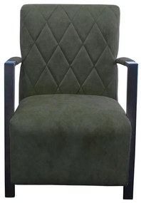 Fauteuil - Isabella - velours Adore Hunter groen 156