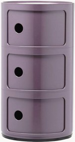 Design container Componibili, 3 modules, H 59 cm