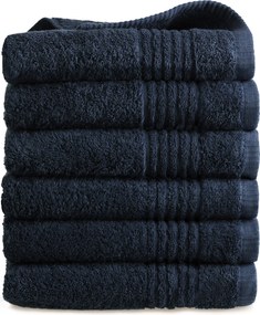 Handdoek Supreme Collectie - 6 stuks - 50x100 - navy