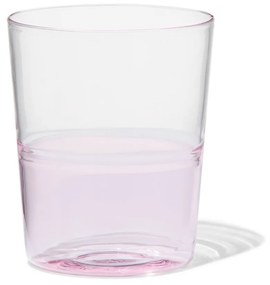 HEMA Waterglas 320ml Glas Met Roze