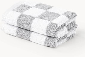 Westwing Crosby Studios, katoenen handdoek Damier, in verschillende formaten