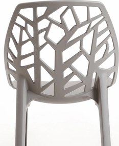 Pak 4 Polypropyleen Hissar Stoelen