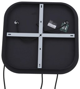 Design hanglamp zwart met smoke glas 3-lichts - Gus