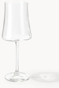 Witte wijnglazen Gwenda van kristalglas, 6-delig