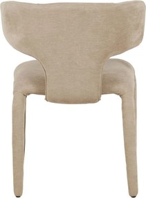 Kare Design Tobi Eetkamerstoel Stof Beige