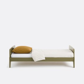 Bed met retro vintage stijl, 1 persoon, Adil