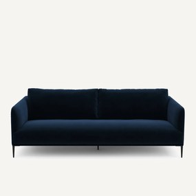 3- of 4-zits fluwelen bank, OSCAR, ontwerp Emmanuel Gallina