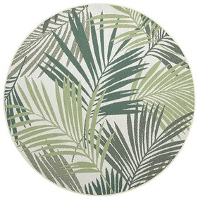 Garden Impressions Buitenkleed Naturalis palm leaf Ø160 cm