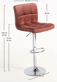 Pack 4 Taburetes Casper Terciopelo