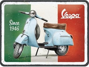 Metalen bord Vespa - 1946