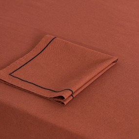 Tafelkleed in gewassen linnen/katoen Métis Bourdon
