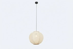 Oosterse Hanglamp Naturel Stof - Rob Taupe