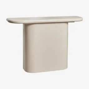 Consoletafel 120x30 Cm In Mdf Istanbul Tapioca Beige - Sklum