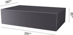 Platinum Aerocover tuinsethoes - Ademende hoes voor tuinset met rechthoekige tafels van 280 tot 300cm (inclusief stoelen)