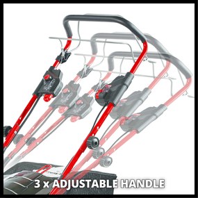 Einhell GE-CM 36/47 S HW Li Solo Accu Grasmaaier – 47 cm – Zonder accu’s en lader
