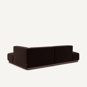 Rechter hoekbank in fluweel, Jacopo