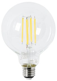 Set van 5 E27 LED lamp G95 helder 2,2W 470 lm 2700K