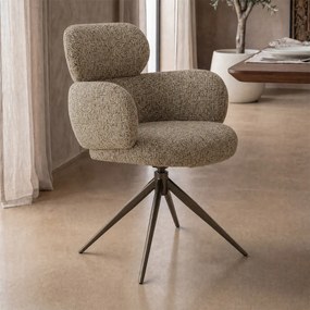 Draaibare Eetstoel Taupe