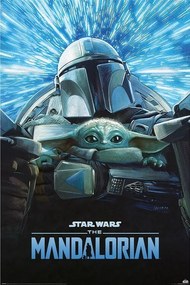 Poster Star Wars: The Mandalorian S3 - Lightspeed, (61 x 91.5 cm)