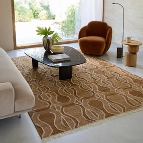 Handgeweven vloerkleed in wol, Kalah