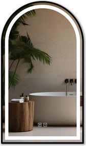 LED Spiegel 60x100cm DASH BLACK