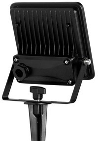 Smart straler zwart 12,8 cm incl. LED IP65 met grondpin - Ruud