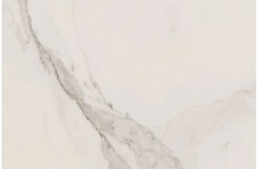 Goossens Excellent Salontafel Cipressen rond, keramiek wit, modern design, 60 x 36 x 60 cm
