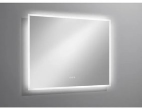 Royal Plaza Led line spiegel 140x80cm 20mm rand mat LED Ambi m/verwarm