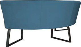 Eetkamerbank - Amsterdam - stof Element petrol 14 - geschikt voor tafel 130 cm