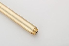 Saniclear Brass staafhanddouche geborsteld messing mat goud