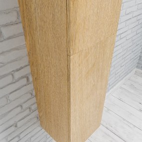 Zaro Beam kolomkast 160x35x35cm 2 deuren licht eiken