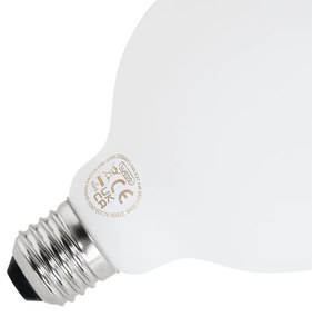 Set van 5 E27 3-staps dimbare LED lamp G95 mat 5W 550 lm 2700K
