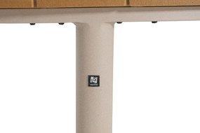 Stoel en Bank Loungeset 5 personen Aluminium Zand/Beige  Lifestyle Garden Furniture Melone