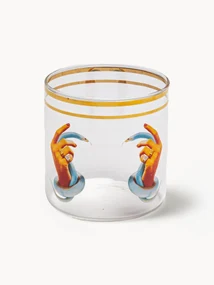 Waterglas Hands With Snakes