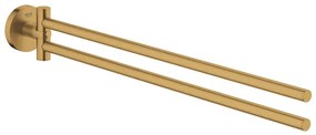 GROHE Essentials Handdoekhouder - 45cm - dubbel - draaibaar - brushed cool sunrise 40371gn1