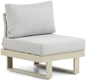 Hoek loungeset 6 personen Aluminium Taupe  Lifestyle Garden Furniture Lorenzo