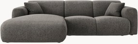 Chenille hoekbank Nolio (4-zits)