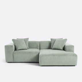 Rechter hoekbank, ribfluweel, Liora