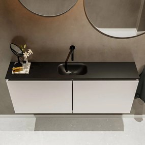 Mondiaz Ture 120cm toiletmeubel linen met wastafel urban midden geen kraangat