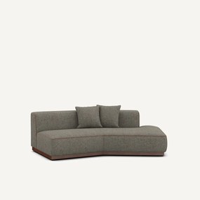 Rechte halve bank in tweed, JACOPO