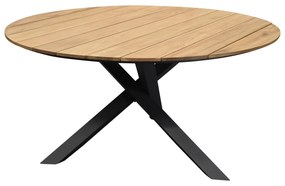 San Jose dining tuintafel 150xH74 cm rond teak blad