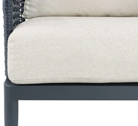 Stoel en Bank Loungeset 5 personen Aluminium/wicker Grijs  Coco Ibiza