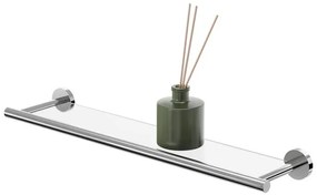 Tiger Boston Planchet - 58x13x5cm - gepolijst RVS/helder glas CO308430346